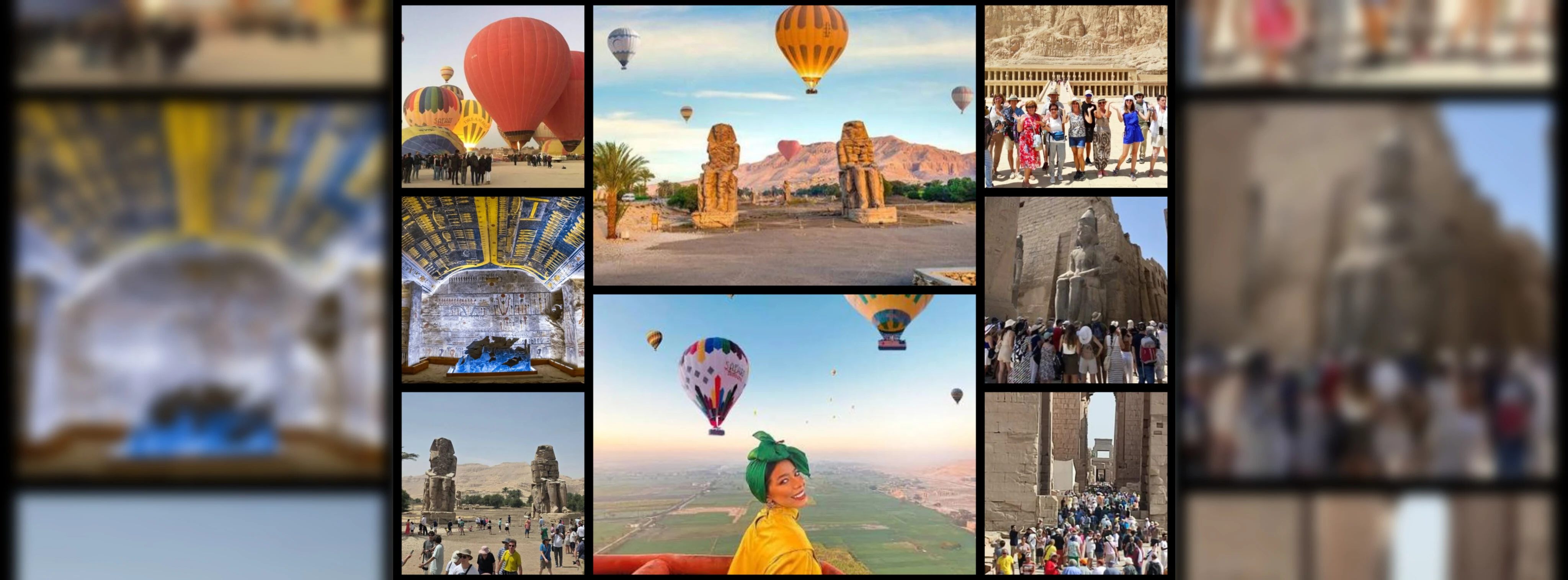 Luxor 2 Days and 1 Night Tour from Hurghada with Hot Air Balloon